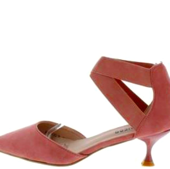 Pink Suede Mule - Picture 2 of 2